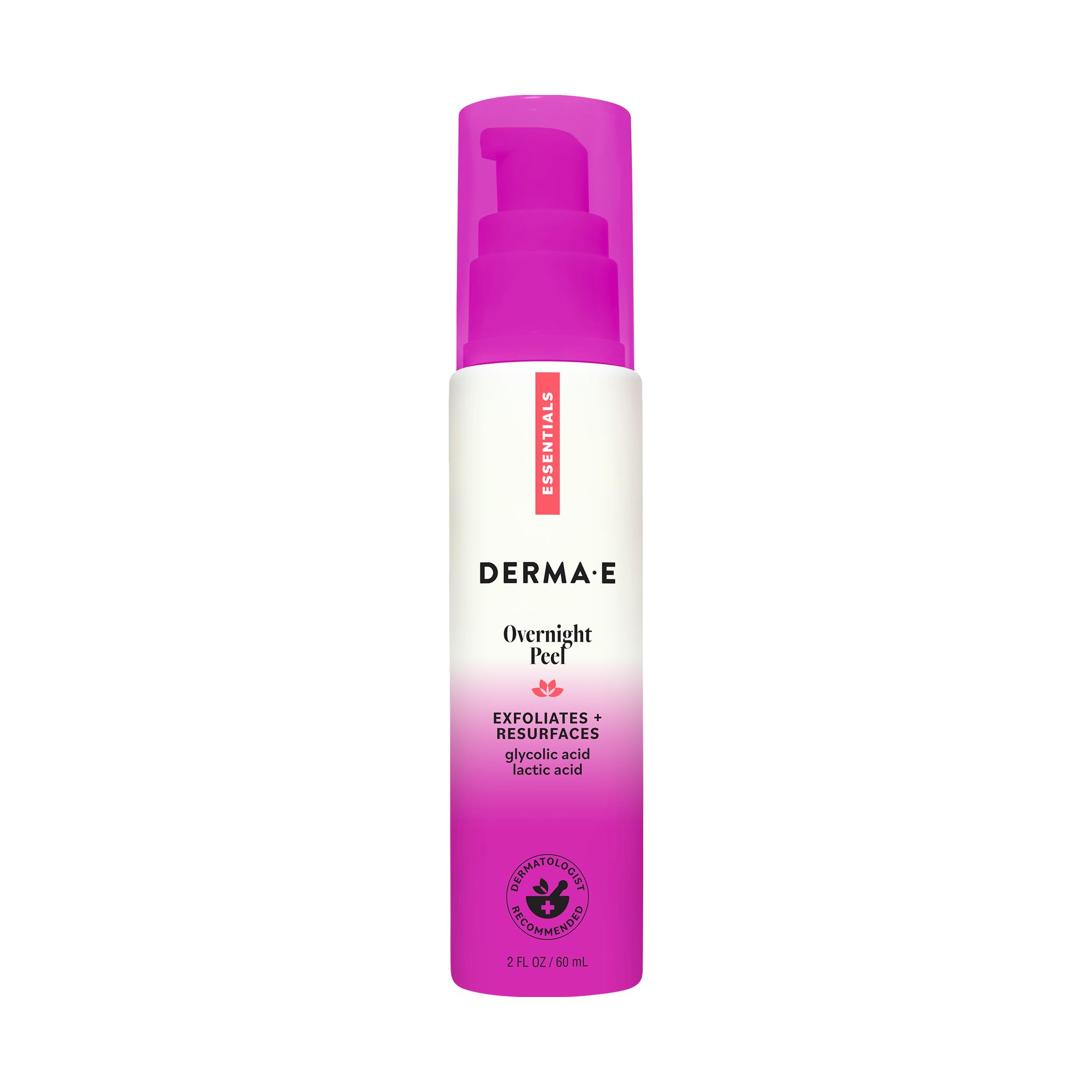 Amazon.com: DERMA E Essentials Overnight Peel – Vegan, Gluten-Free
